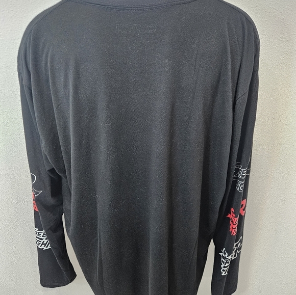 Street Fighter Ryu men's graphic longsleeve 4XL - Picture 4 of 6